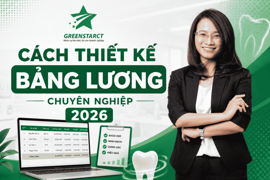 Cách Thiết Kế Bảng Lương Chuyên Nghiệp Giúp Phòng Khám Giữ Người Và Tăng Hiệu Suất