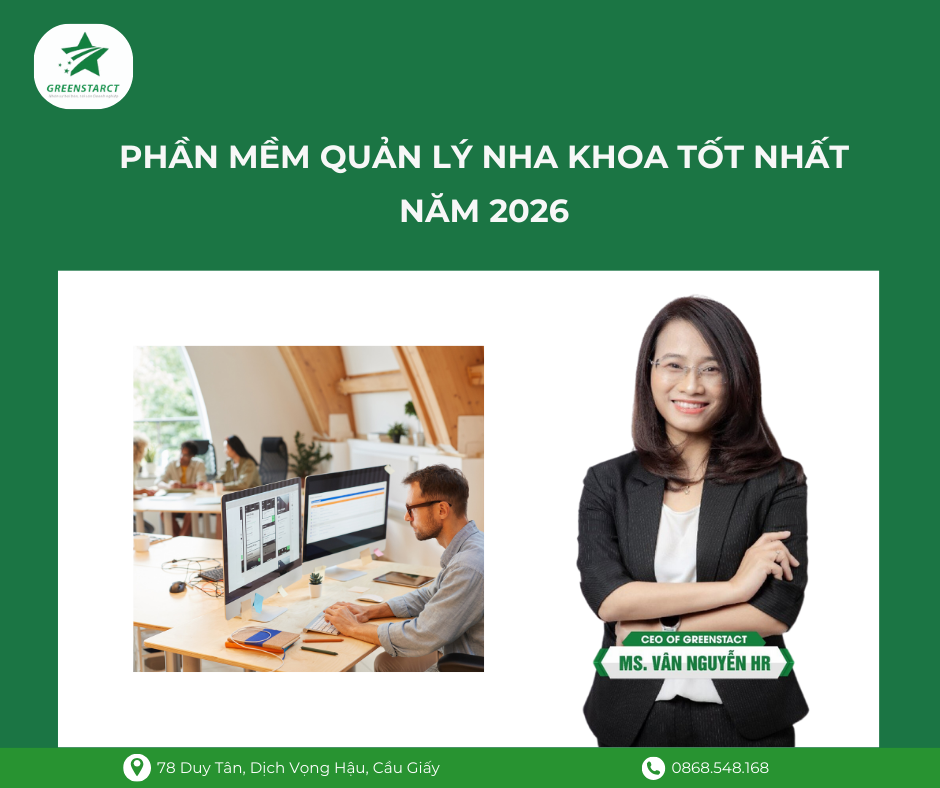 Phần mềm quản lý nha khoa tốt nhất năm 2026