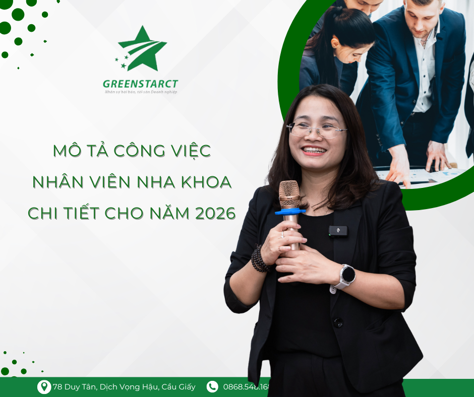 Mô tả công việc nhân viên nha khoa