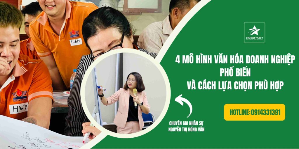 4 mô hình văn hóa doanh nghiệp