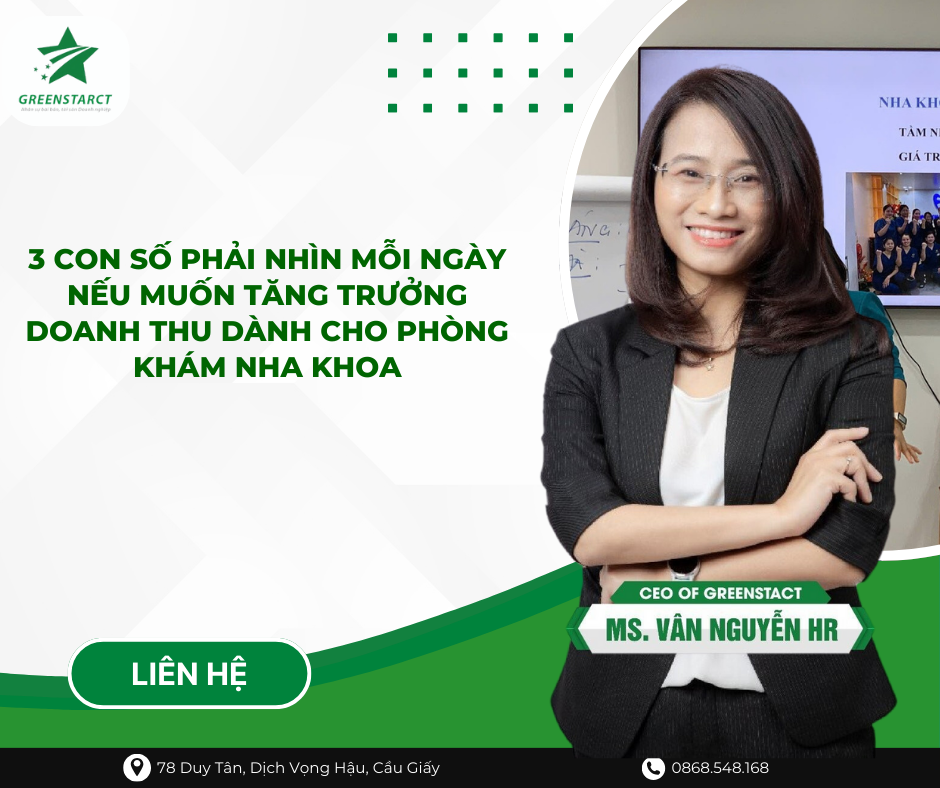 3 con số phải nhìn mỗi ngày nếu muốn tăng trưởng doanh thu dành cho phòng khám nha khoa 1 3 con số phải nhìn mỗi ngày nếu muốn tăng trưởng doanh thu dành cho phòng khám nha khoa