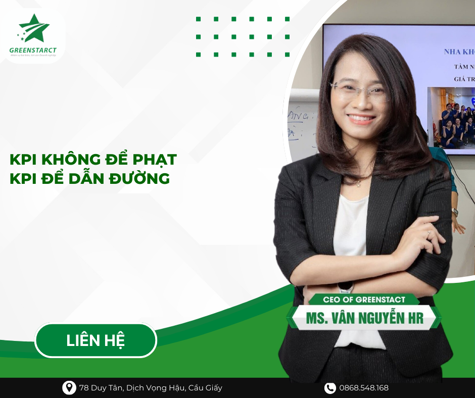 KPI không để phạt – KPI để dẫn đường