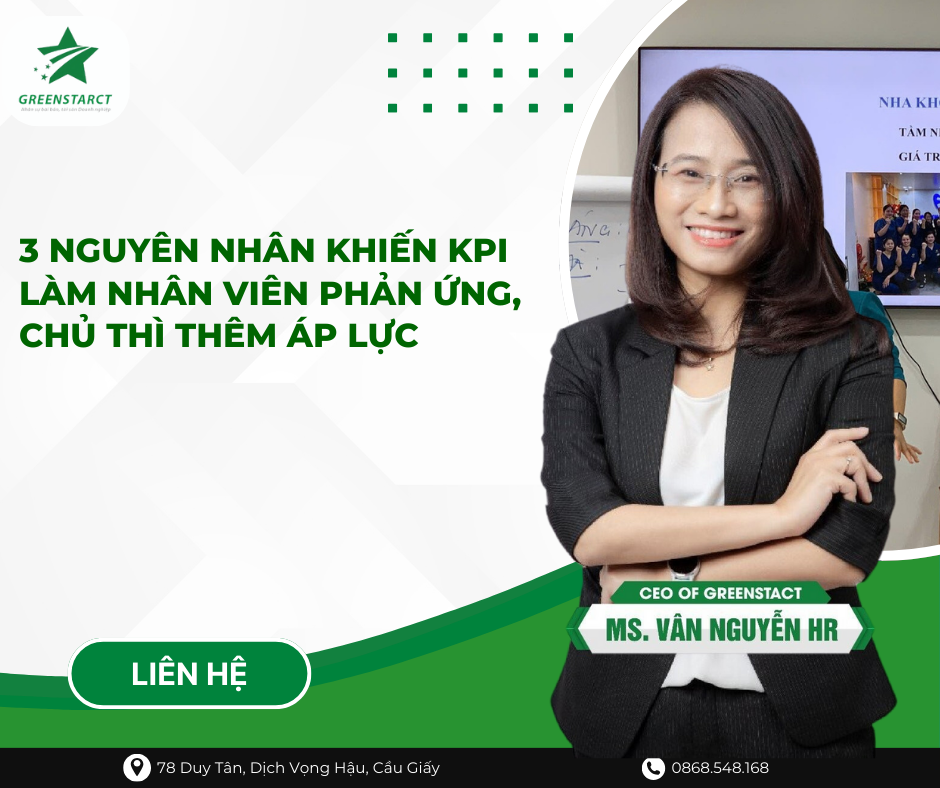 3 nguyên nhân khiến KPI làm nhân viên phản ứng, chủ thì thêm áp lực