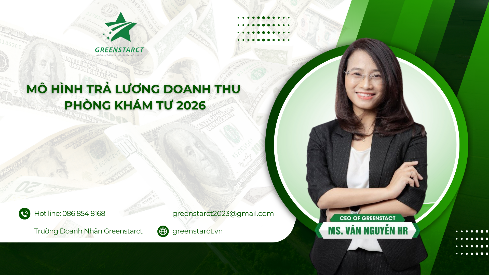 Mô Hình Trả Lương Doanh Thu Phòng Khám Tư 2026: Tối Ưu Lợi Nhuận
