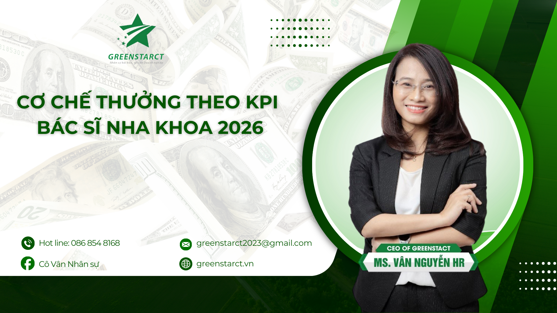 Cơ Chế Thưởng Theo KPI Bác Sĩ Nha Khoa: Công Thức & Cách Xây Dựng 2026