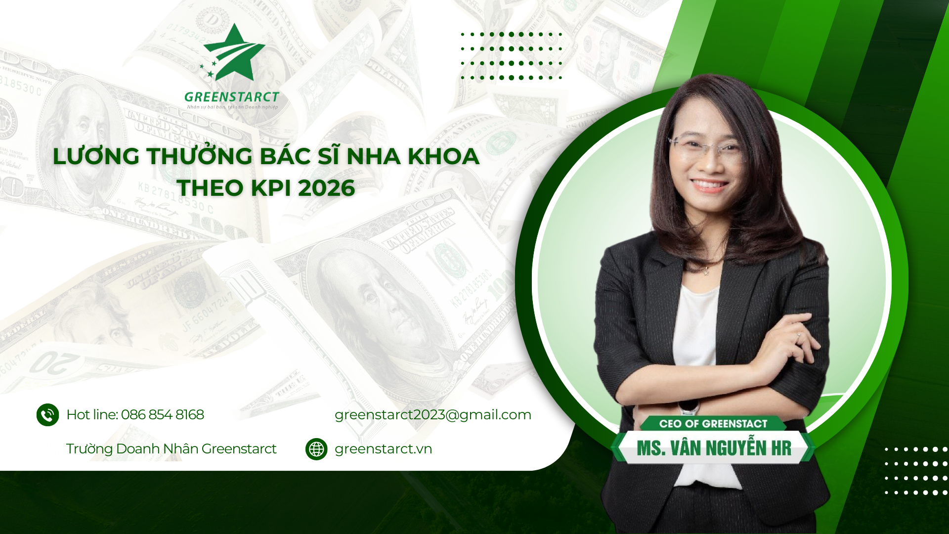 Lương Thưởng Bác Sĩ Nha Khoa Theo KPI: Công Thức Trả Lương Công Bằng & Đột Phá Doanh Thu 2026