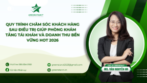 quy trình chăm sóc khách hàng sau điều trị
