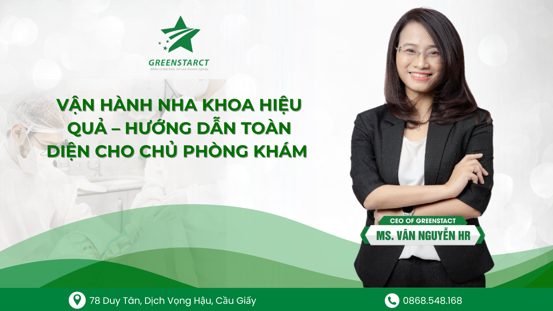 Vận Hành Nha Khoa Hiệu Quả – Hướng Dẫn Toàn Diện Cho Chủ Phòng Khám
