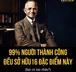 16 đặc điểm của người thành công