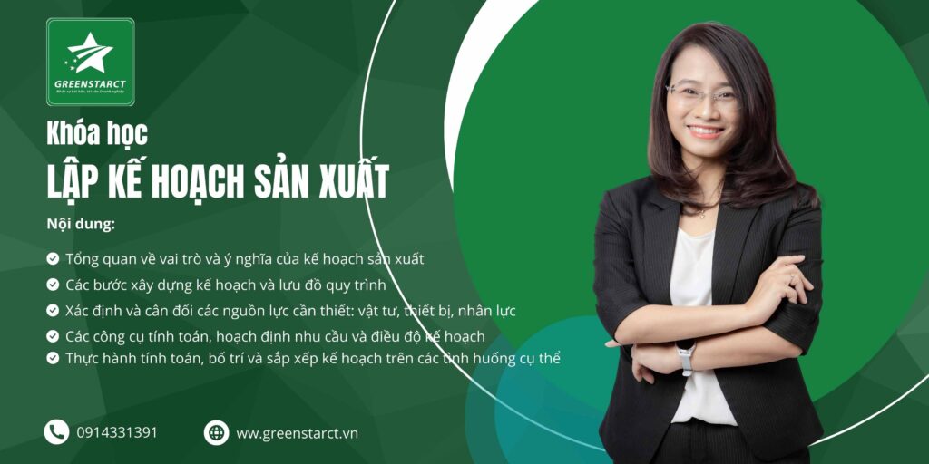 KHÓA HỌC LẬP KẾ HOẠCH SẢN XUẤT CHUYÊN NGHIỆP TẠI HÀ NỘI 2024 1 Khóa học lập kế hoạch sản xuất