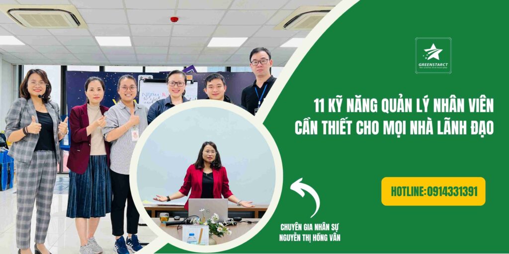 kỹ năng quản lý nhân viên