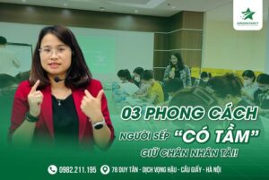 3 phong cách của người sếp có tầm